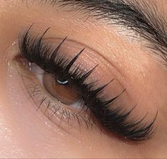 Volume Lash With Spikes, Cat Eye Spike Lash Extensions, Cat Eye Lash Extensions With Spikes, Eyelash Extensions With Spikes, Cat Eye With Spikes Lashes, Wispy Lashes With Spikes, Spikey Lash Extensions, Lash Extensions Spikes, Spikey Lash Extentions