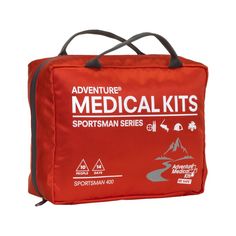 Lead your group far afield on hunting, fishing, snowmobiling, or ATV trips knowing youre prepared if accidents occur. Well-stocked to treat serious injuries far from medical care, the Adventure Medical Kits Sportsman 400 Medical Kit contains enough first aid supplies for ten people headed into the backcountry for up to two weeks. FeaturesIncludes a copy of Wilderness and Travel Medicine: A Comprehensive GuideWoundStop and SWAT-TDetachable Field Trauma KitFind it Fast DesignHospital-Quality SuppliesEasy Care Organization SystemIncludesMEDICATION3 Thermometer, Single Use3 After BiteWipe4 Diamode (Loperamide HCl 2 mg.)8 Aspirin (325 mg.)16 Ibuprofen (200 mg.)8 Acetaminophen (500 mg.)4 Antihistamine (Diphenhydramine 25 mg.)FIRST AID MANUAL1 Wilderness Travel Medicine: A Comprehensive GuideFIEL Wilderness First Aid, Safety And First Aid, Care Organization, Medical Kit, First Aid Supplies, Club Card, Organizing Systems, Aid Kit, First Aid Kit