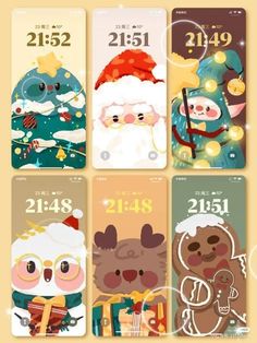 Christmas Wallpapers Cute, Wallpapers Cute, Christmas Wallpapers, Dessin Adorable