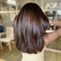 Indian Hair Color, 2024 Hair Trends, Warm Brown Hair, Black Hair Balayage, Hair Color Chocolate, Brunette Hair With Highlights