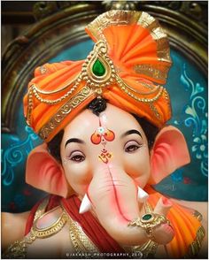 there is an image of the god ganesh