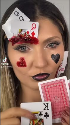 Easy makeup tutorial for halloween ❤️ Halloween Makeup Diy Easy, Halloween Costumes Women Scary, Halloween Makeup Tutorial Easy