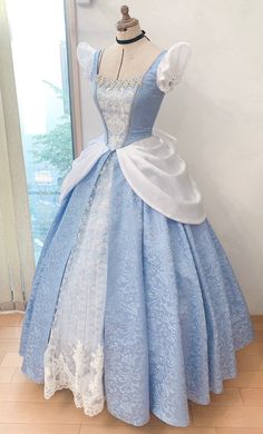 Disney Princess Dress, Cinderella Cosplay, Princess Cosplay, 파티 드레스, Disney Princess Dresses, Cinderella Dresses, Fairytale Dress, Princess Outfits, Disney Dresses