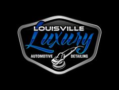 the logo for louisville luxury auto detailing