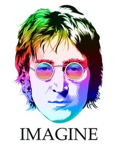 john lennon with the quote it's weird not to be weird