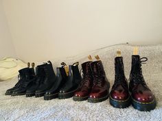 Doc Martens Aesthetic, Mini Closet, Goth Shoes, Little Outfits, Tumblers With Lids, Insulated Tumblers, Platform Boots