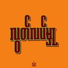 an orange and green poster with the words c c nonnuity on it