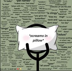 a pillow with the words screams in plow and an image of a stethoscope