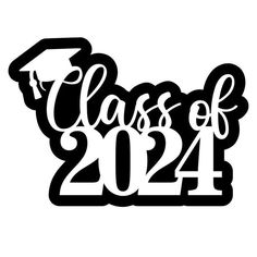 the class of 2012 is shown in black and white, with graduation cap on top