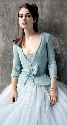 duck egg blue wedding colour inspiration Rok Midi, Romantic Clothes, Gonna In Tulle, Feminine Dresses, Blue Tutu, Keira Knightly, Preppy Girl, Pastel Fashion, Spring Ideas