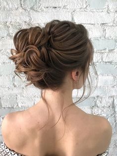 Bridemaids Hairstyles, Updo Bun, Easy Updo, Bridal Hair Buns, Easy Hair Updos