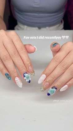 Winter Nail Art Designs, Oval Acrylic Nails, Purple Acrylic Nails, Beige Nails, Winter Nail Art, Trendy Nail Art, Winter Nail