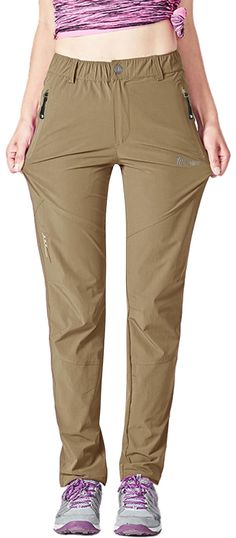 PRICES MAY VARY. 92% Nylon, 8% Spandex Imported Water-Resistant & Lightweight Hiking Pants --- Quick dry fabric sweeps sweat away from your skin. Rip-stop, lightweight, breathable, sun protection and water-resistant fabric to keep you cool all the time. UV Protection Travel Pants --- UPF 50+ sun protection fabric reduces your exposure to harmful UVA/UVB radiation. Handy Features --- Hiking pants with elastic waistband makes it easy to fit your body well. Three Zippered Pockets --- The women's hi Fall Hiking Outfits, Fall Hiking Outfits For Women, Travel Pants Women, 2024 Clothes, Hiking Pants Women, Character Fashion, Quick Dry Pants, Travel Pants, Fall Hiking