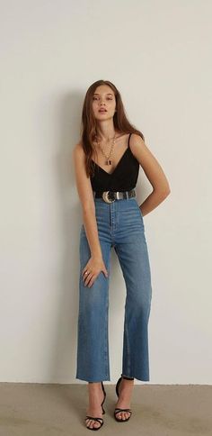 Surfergirl Style, Looks Jeans, Casual Day Outfits, Elegante Casual, Looks Chic, Trend Fashion, Mode Inspiration, Casual Style Outfits