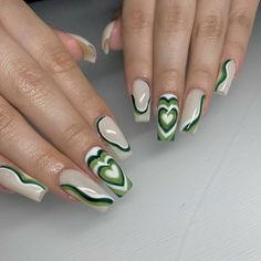 St Patricks Nail Designs, Easter Nails Ideas, Nail Art Trending, Spring Nails 2023, Brown Acrylic Nails, Make Nails, Floral Nail Designs, Cute Acrylic Nail Designs, Dope Nail Designs