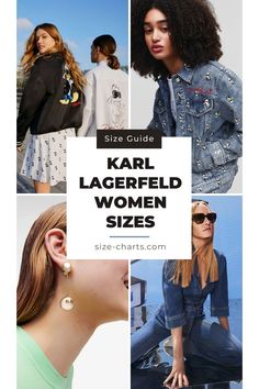 Karl Lagerfeld offers ready-to-wear for women, men, and children, as well as accessories like bags and small leather goods that are both affordable and aspirational. Find your size in the Karl Lagerfeld women's size chart mentioned in this blog post. Blog Post, Ready To Wear