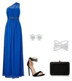 "Bez naslova #7" by ella-tursunovic ❤ liked on Polyvore featuring Adrianna Papell, Judith Leiber and Effy Jewelry Luxury Lapis Lazuli Earrings For Formal Occasions, Fashionable Clothes, Judith Leiber, Effy Jewelry, Adrianna Papell, Guest Outfit, Fashion Sets, Wedding Guest Outfit, Strapless Dress Formal