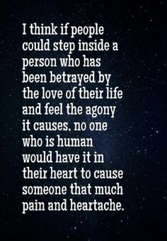 a quote that reads, i think if people could step inside a person who has been