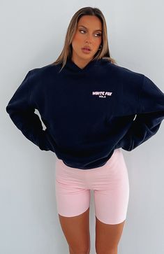 If your aesthetic is comfy but cool you will love the Limited Edition Offstage Hoodie Sapphire. This hoodie is an oversized fit and features elasticated ribbed cuffs & hem, hood, soft fleeced fabric for extra comfort and a puff print logo centre front. Complete the tracksuit set with the matching Offstage sweatpants for the perfect off-duty look.   - 65% Polyester 35% Cotton - Ash is 166cm & is wearing a S/M  Sign up to our loyalty program today to start earning rewards similar to these Gym Hoodie Aesthetic, M Sign, Fox Hoodie, Bike Jacket, Hoodie Aesthetic, Gym Hoodie, Hoodie Vest, Puff Print, Loyalty Program