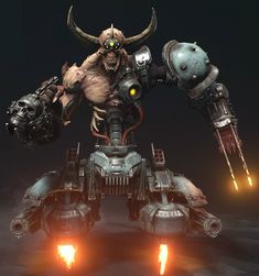 Doom Hunter | Doom Wiki | Fandom Demons Reference, Types Of Demons, The Doom, Dnd Monsters, Angels And Demons, Video Game Art