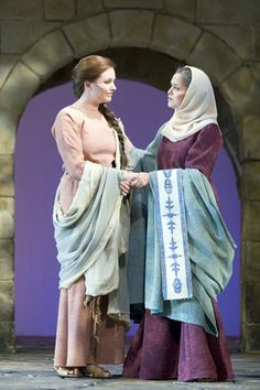 Older Mary with Mary Magdalene Mary Magdalene Costume, Christmas Character Costumes, Savior Of The World, Easter Play, Scarf Ideas, Medieval Woman, Maria Magdalena