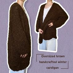 Owersize women cardigan Fits sizes S/M/L. Measurements: width 66cm, length 73cm.Thanks to its lightness and thickness, it provides you with peace of mind during the winter months.The real color is not reflected in the video, it is as in the photos.🙏🏻 Cardigan Fits, Winter Cardigan, Winter Months, Jumpers And Cardigans, Cardigans For Women, Wedding Shop, The Winter, Sweater Outfits, Labour Day