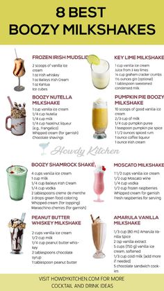 the 8 best boozy milkshakes to make for your next party or special occasion