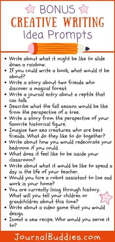 an orange and white poster with words on it that say,'how to write a writing