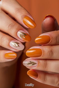 Looking for fall nail inspiration? We've got 50 chic, fall nail design ideas to try that are on trend for the season! So many styles from minimal fall nails to warm autumn tones. It's time for your fall manicure!