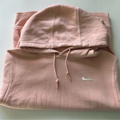 Never Worn Washed Once Women’s Size Small No Flaws, Stains, Etc Nike Hoodie Pink, Pink Nike Hoodie With Crew Neck, Light Pink Nike Hoodies, Cheap Pink Sports Hoodie, Nike Hoodies, Nike Pink Long Sleeve Hoodie, Nike Hoodies For Women, Adidas Gazelle Outfit, Pink Nikes