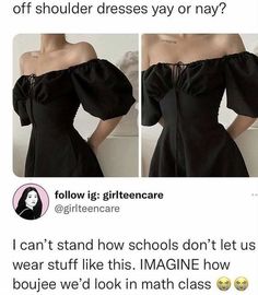 Off Shoulder Dresses, Calculus, Mode Inspo, Teen Fashion Outfits, Fancy Dresses, Aesthetic Outfits, Look Cool, Teen Fashion, Gorgeous Dresses