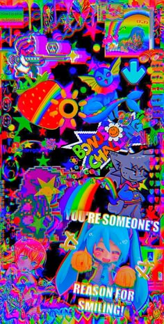 an image of a poster with the words we are someone's reason for something