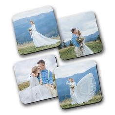 PRICES MAY VARY. SET OF 4 / 3.5 inches Square Coasters Upload 4 DIFFERENT IAMGES Custom Made Coaster / Personalized Coasters with your Images / Customize your Photo %100 handmade High-Quality Coasters and made in the USA. Business Logos, Wedding photos, Bridal Pictures, Bachelorette Photos, Graduation Pictures, Birthday Photos printed as a perfect gift for the person you cherish. Custom Coasters are the perfect for Unique Personalized Christmas Gift, Birthday Gift, Wedding Gift, Graduation Gift, Bachelorette Photos, Usa Business, How To Make Coasters, Square Coasters, Bridal Pictures, Printed Coasters, Business Logos, Entertainment Bar, Personalized Coasters