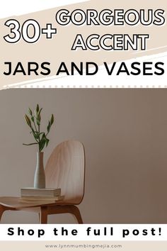 30+ Gorgeous Accent Vases and Jars Home Decor| Lynn Mumbing Mejia Vases Decor Living Room, Living Room Vase, Centerpieces Vases, Diy Vases, Vases For Centerpieces, Vase Ideas, Pots Diy, Jar Decor