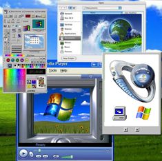 the windows xp theme is displayed in this screenshot