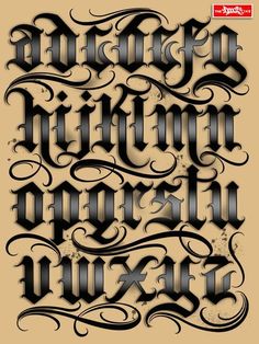 Lower Case Alphabet Font fonts #font #fonts Script Fonts #scriptfonts 5.546 Gothic Style Letters, Tattoo Letter Fonts Alphabet, Gothic Fonts Alphabet, Cool Alphabet Fonts, Cholo Lettering Alphabet, Chicano Lettering Alphabet, Gothic Alphabet Letters, Cool Letters To Draw