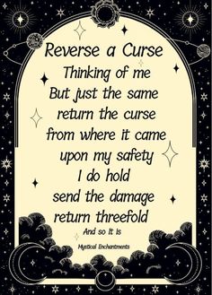 Reverse Curse, Reverse A Curse, Celtic Witch, Magia Das Ervas