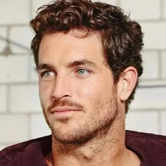 Cello Lessons, Justice Joslin, Men's Curly Hairstyles, Male Haircuts Curly, Prim And Proper, Mustache Styles, Brown Hair Blue Eyes, Wavy Hair Men, Living Life To The Fullest