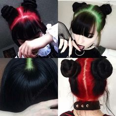 Vivid Hair, Creative Hair Color, Fest Outfits, Hair Dyes, Hair Idea, Pretty Hair Color