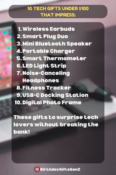 These gifts to surprise tech lovers without breaking the bank!