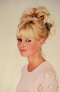 Bardot Bangs, 60s Hair, 28 September, Hair Icon, French Actress, Long Blonde