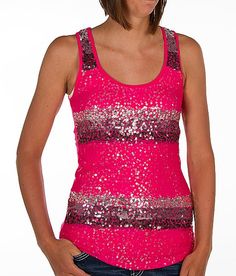 Daytrip Sequin Tank Top, this would look great with my Miss Me Jeans Sparkly Clothes, Rodeo Time, Clothing Closet, Sparkly Outfits, Sequin Tank Top, Summer Closet, Country Girl Style