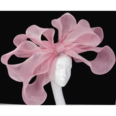 Prom Headband, Fascinator Hats Diy, Pink Fascinator, Derby Fascinator, Fantasia Disney, Couture Hats, Crazy Hats, Wedding Hat, Kentucky Derby Hats