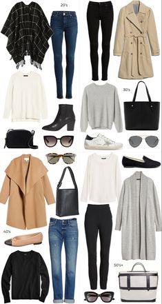 AT ANY AGE // FALL TRAVEL STYLE | The Style Scribe Outfit Ideas For Italy Fall, Packing For Fall Travel, Capsule Wardrobe For Italy In October, Capsule Packing Fall, In Style Outfits 2023, February Outfits 2023, Fall Outfits Italy, How To Style A Black Jumpsuit, Italy In October Outfits