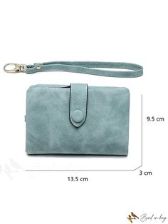 BirdinBag - Premium PU Leather Womens Short Wallet: Optimal Capacity for Coins, Cards, and Cash Coin Card, Wallet For Women, Pu Leather Wallet, Short Wallet, Pink Backpack, Mint Blue, Word Wrap, Evening Clutch, Bag Set