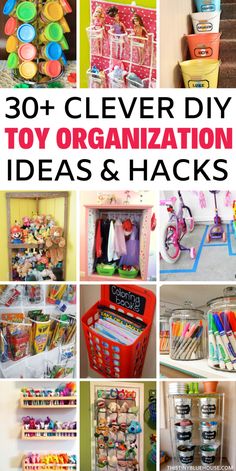 over 30 clever diy toy organization ideas and hacks to keep your kids organized