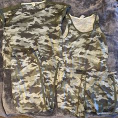 Size: L (I Wear Women’s 12-14 And This Fits Tts) Color: Green Camo New Without Tags - Never Worn! Bundle For Additional Discounts Make Me An Offer Thank You For Shopping! Womens Pj Sets, Green Camo, Pj Sets, Women's Intimates, Lucky Brand, Camo, Thank You, Tags, Green