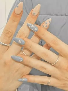 Vintage Nails, Smink Inspiration, Classy Acrylic Nails, Really Cute Nails, Cute Gel Nails, Soft Nails, Nail Swag