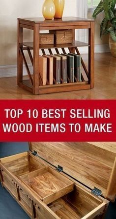 the top 10 best selling wood items to make your home look like it's on sale