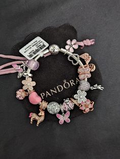 Pandora Jewelry Charms, Preppy Jewelry, Jewelry Accessories Ideas, Clasp Bracelet, Pandora Bracelet Charms